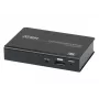 ATEN Rozgałęźnik DisplayPort 1.2a 2-portowy 4K, DisplayPort, 2x DisplayPort, 4096 x 2160 pikseli, Czarny, Metal, 4K Ultra HD