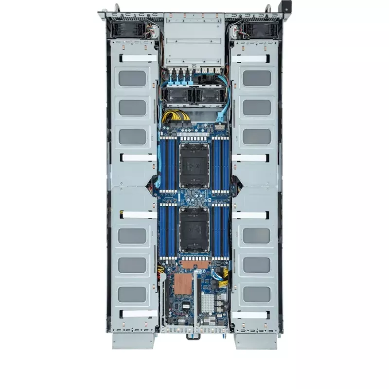 Obudowa komputerowa Gigabyte G293-Z20 Serwer Rack 2U Czarna