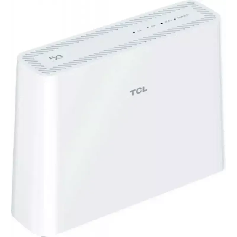 Router sieci komórkowej JetWorld TCL LINKHUB HH515L — dwuzakresowe Wi‑Fi 2.4/5 GHz, 3000 Mbps, Gigabit Ethernet, 4G/5G (Sub6), Micro-USB, biały