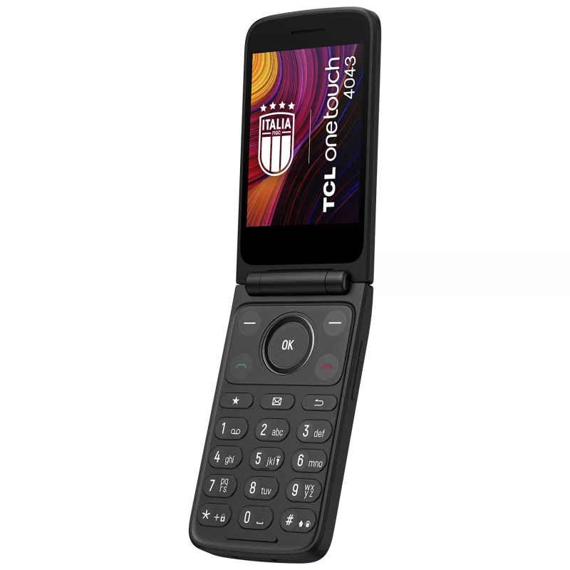 TCL OneTouch 4043 8,13 cm (3,2 inch) 130,6 g Szary Telefon z klapką