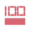 XSHOT Pro Series Half-Length Darts Refill zestaw (100 Darts) ZURU