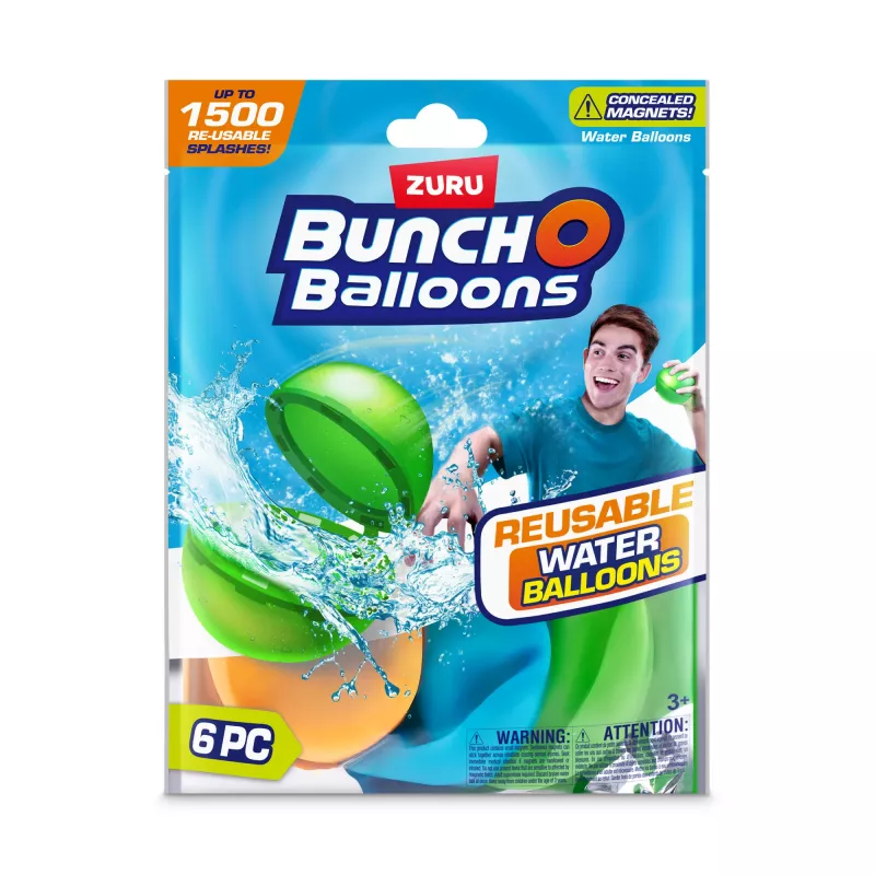 Bunch O Balloons Wielokrotnego użytku balony wodne 6 szt. ZURU
