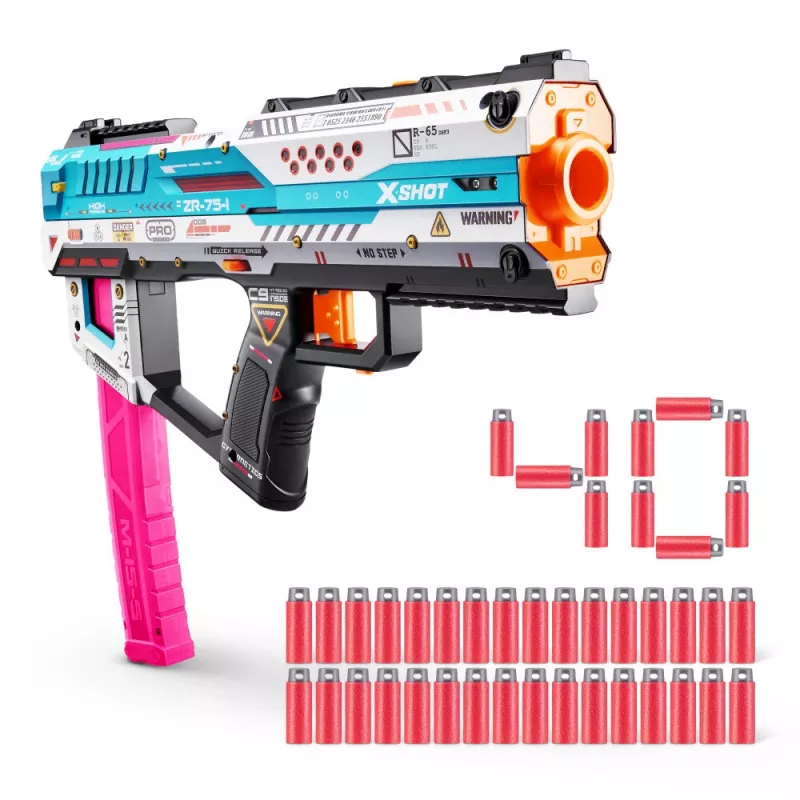 Pistolet zabawkowy Zuru XSHOT 36772 — wielokolorowy plastik, 400 g, wiek 14+