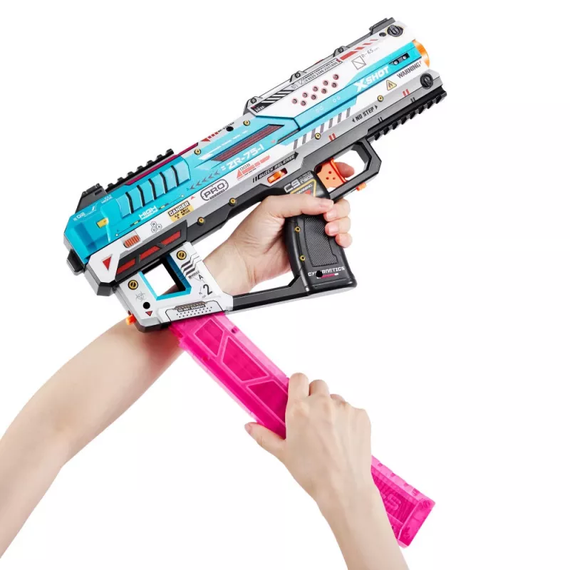 Pistolet zabawkowy Zuru XSHOT 36772 — wielokolorowy plastik, 400 g, wiek 14+