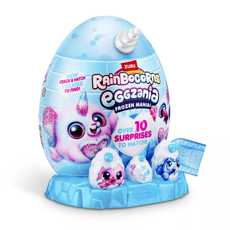 Zabawka pluszowa Zuru Rainbocorns Eggzania Frozen Mania — pluszowe zwierzę, wielokolorowa, dla dzieci od 3 lat