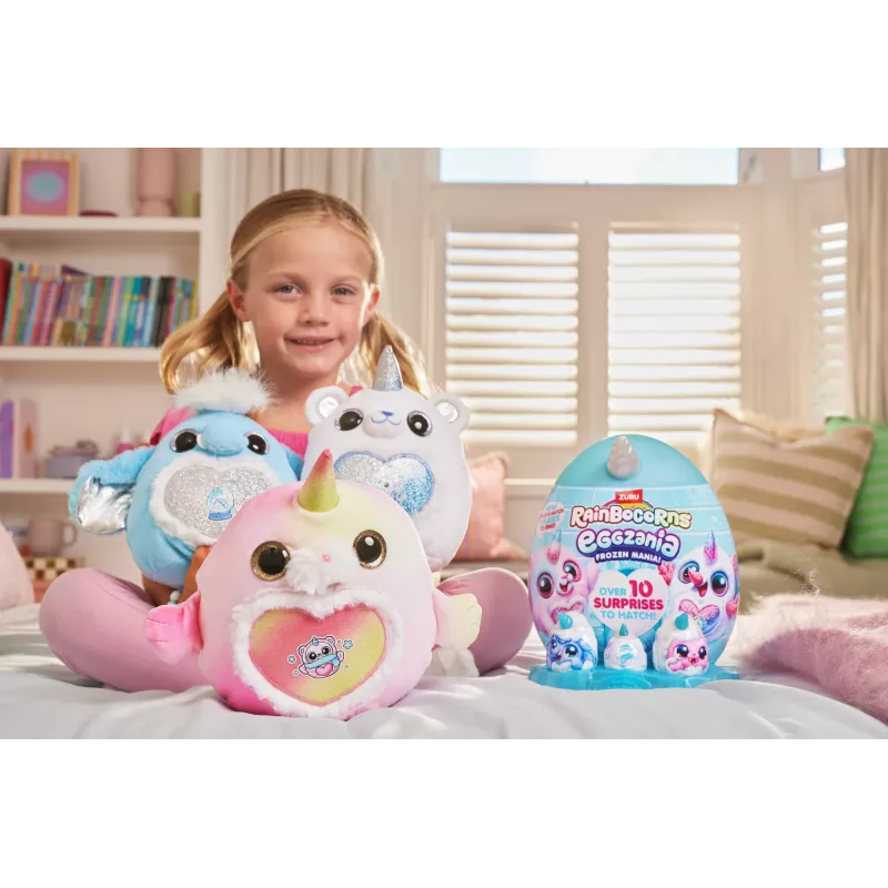 Zabawka pluszowa Zuru Rainbocorns Eggzania Frozen Mania — pluszowe zwierzę, wielokolorowa, dla dzieci od 3 lat