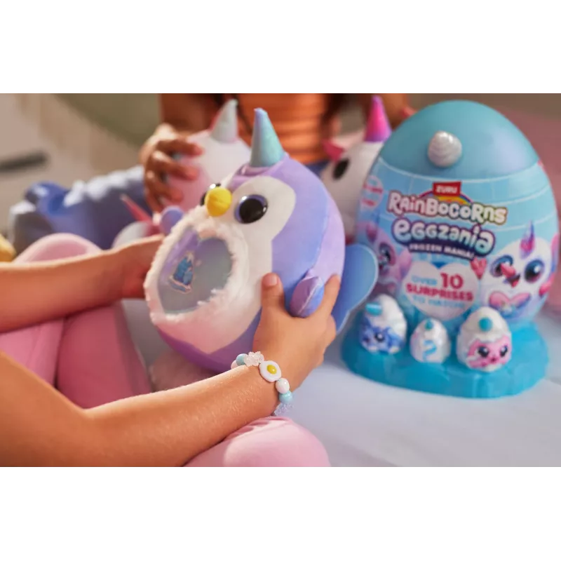 Zabawka pluszowa Zuru Rainbocorns Eggzania Frozen Mania — pluszowe zwierzę, wielokolorowa, dla dzieci od 3 lat