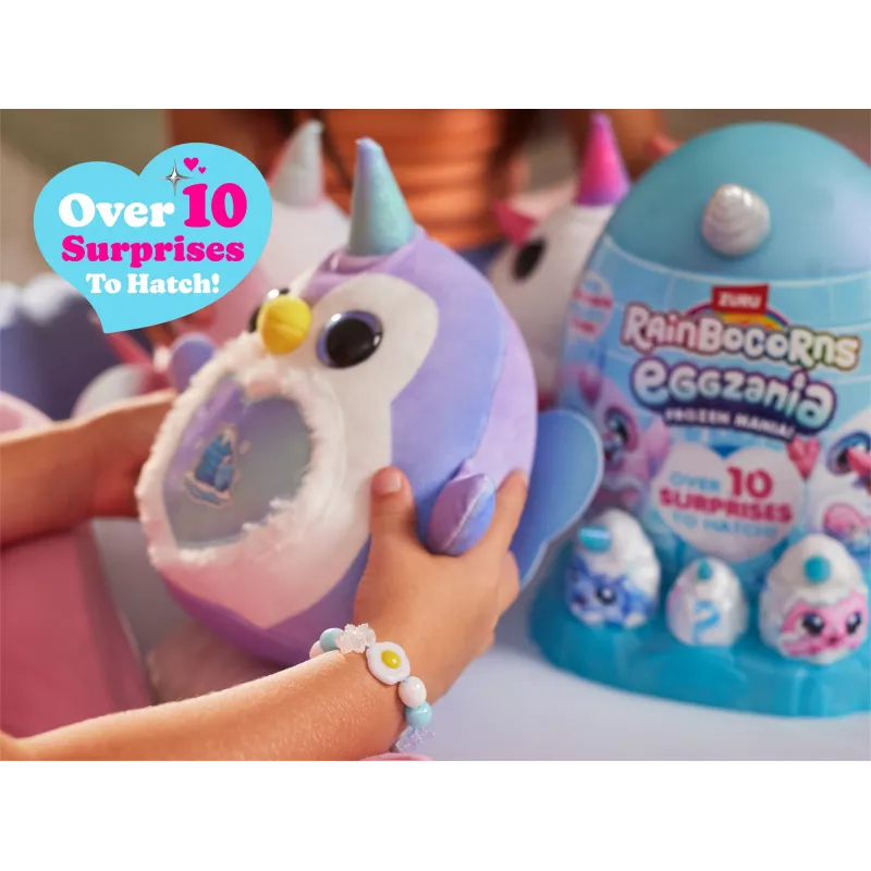 Zabawka pluszowa Zuru Rainbocorns Eggzania Frozen Mania — pluszowe zwierzę, wielokolorowa, dla dzieci od 3 lat