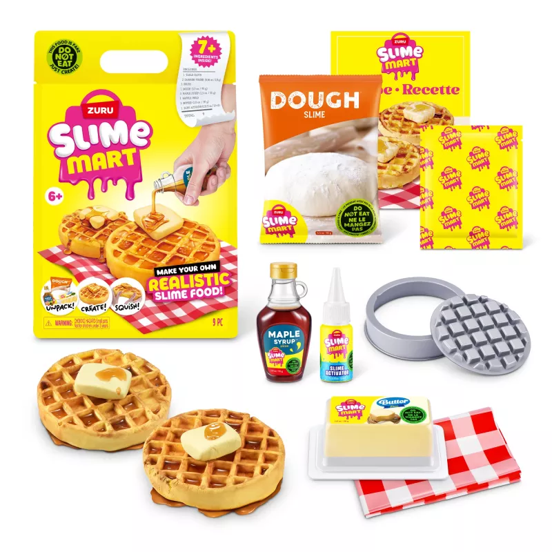 ZURU Slime Mart Small Bag, Zabawkowe jedzenie, 6 lat, Wielokolorowy