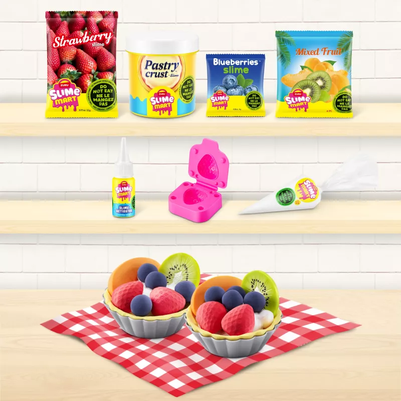 ZURU Slime Mart Small Bag, Zabawkowe jedzenie, 6 lat, Wielokolorowy