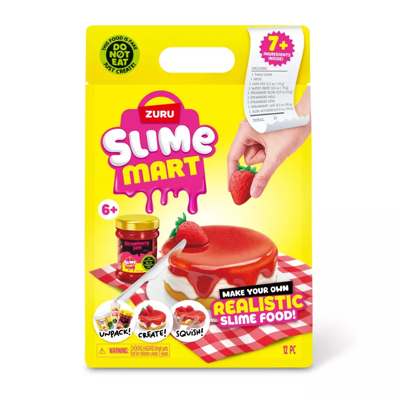 ZURU Slime Mart Small Bag, Zabawkowe jedzenie, 6 lat, Wielokolorowy