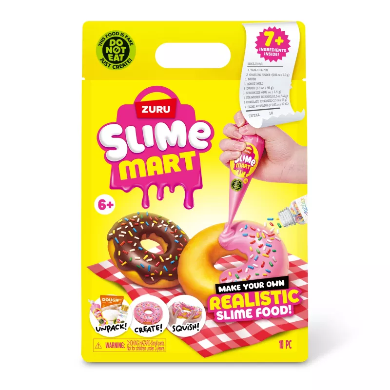 ZURU Slime Mart Small Bag, Zabawkowe jedzenie, 6 lat, Wielokolorowy