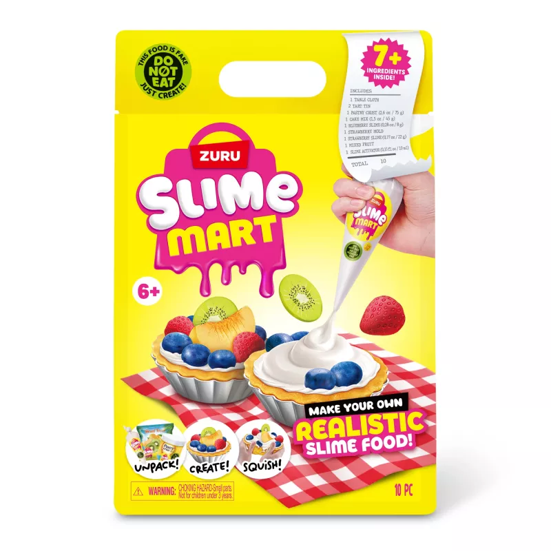 ZURU Slime Mart Small Bag, Zabawkowe jedzenie, 6 lat, Wielokolorowy