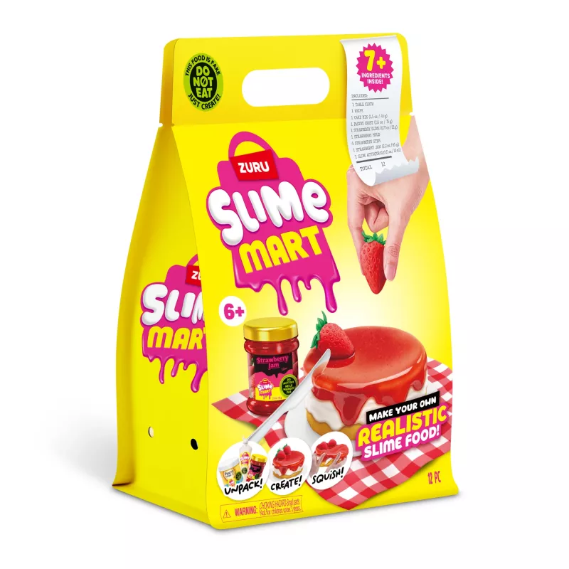 ZURU Slime Mart Small Bag, Zabawkowe jedzenie, 6 lat, Wielokolorowy