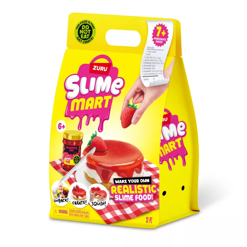 ZURU Slime Mart Small Bag, Zabawkowe jedzenie, 6 lat, Wielokolorowy