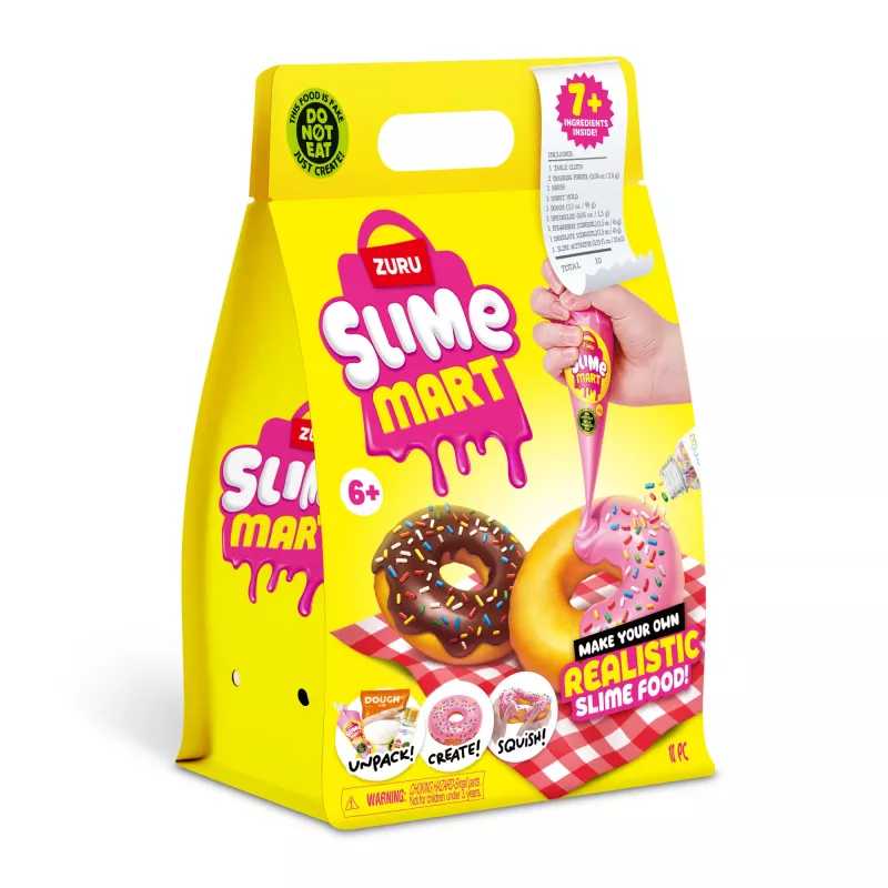 ZURU Slime Mart Small Bag, Zabawkowe jedzenie, 6 lat, Wielokolorowy