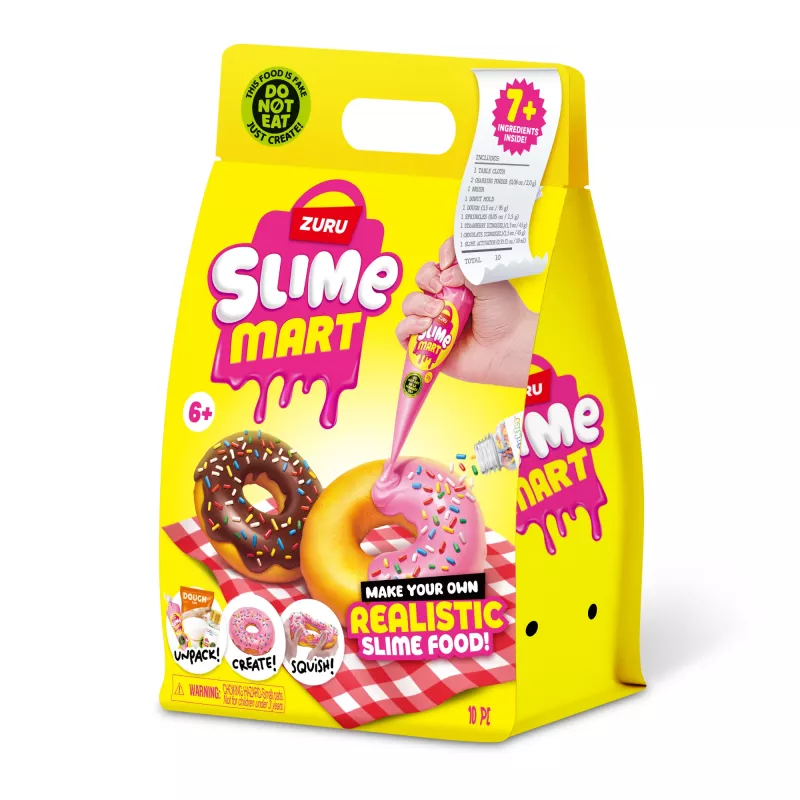 ZURU Slime Mart Small Bag, Zabawkowe jedzenie, 6 lat, Wielokolorowy