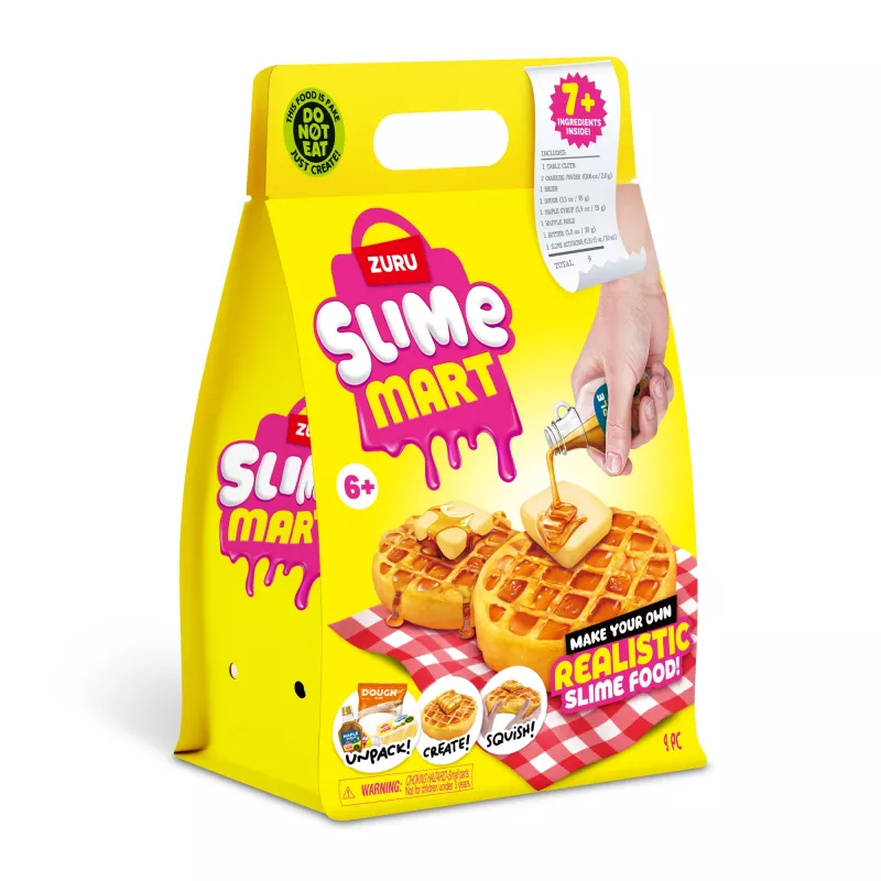 ZURU Slime Mart Small Bag, Zabawkowe jedzenie, 6 lat, Wielokolorowy
