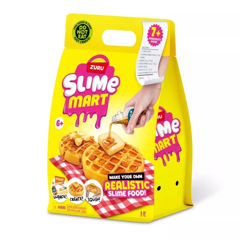 ZURU Slime Mart Small Bag, Zabawkowe jedzenie, 6 lat, Wielokolorowy