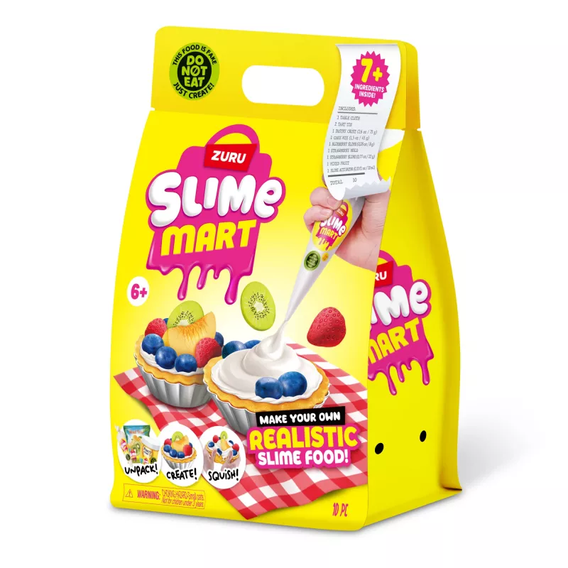 ZURU Slime Mart Small Bag, Zabawkowe jedzenie, 6 lat, Wielokolorowy