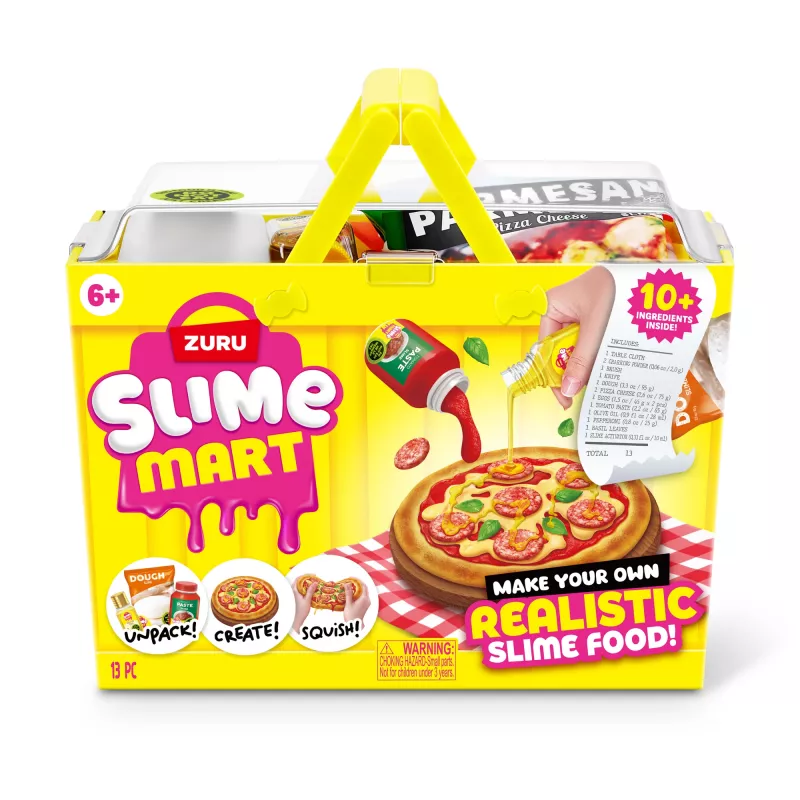 ZURU Slime Mart Mały koszyk, Zabawkowe jedzenie, 6 lat, Wielokolorowy
