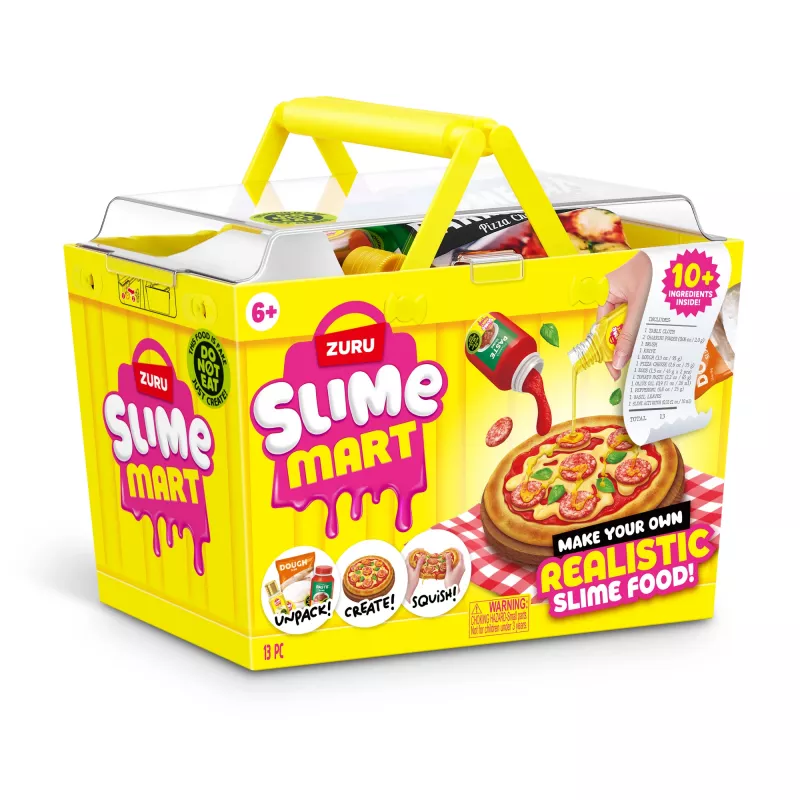 ZURU Slime Mart Mały koszyk, Zabawkowe jedzenie, 6 lat, Wielokolorowy