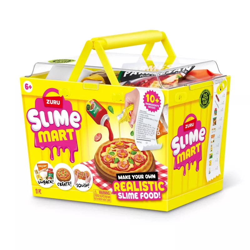 ZURU Slime Mart Mały koszyk, Zabawkowe jedzenie, 6 lat, Wielokolorowy