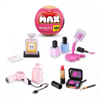 MAX Build more Premium Beauty Building Bricks Collection, Klocki, 8 lat, Plastik, 169 szt., 197 g