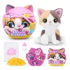 Zabawkowy kot Zuru Pets Alive Smitten Kittens Series 2 — interaktywna pluszowa zabawka wydająca dźwięki, dla dzieci od 3 lat, baterie AAA