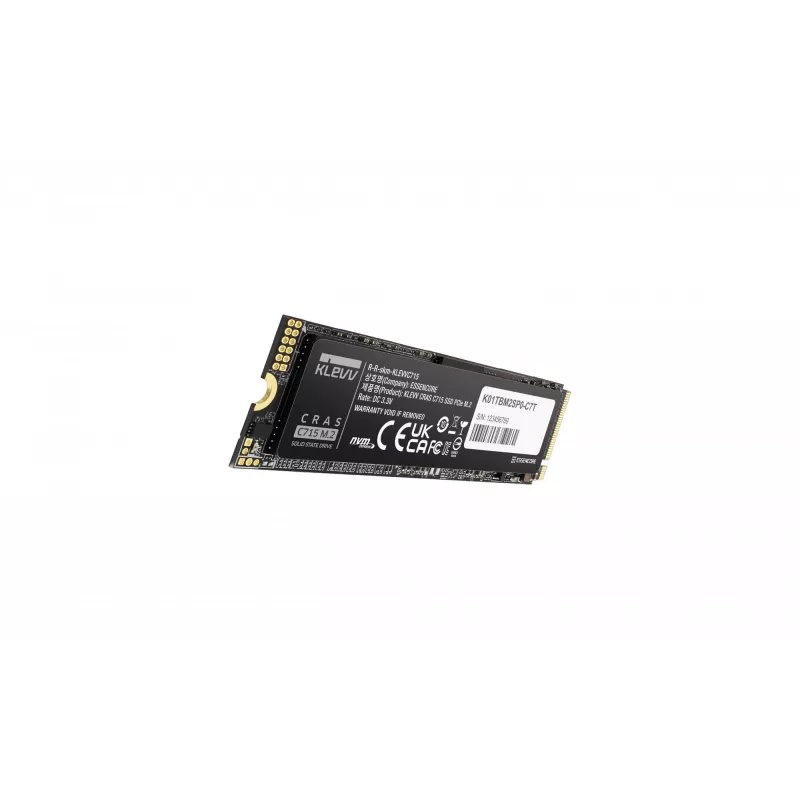 Klevv CRAS C715 512 GB M.2 PCI Express 3.0 NVMe 3D TLC NAND