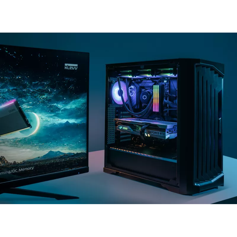 Klevv 64GB (2 x 32GB) 6000MHz CL30 DDR5 MODUŁ RAM DO GIER CRAS V RGB