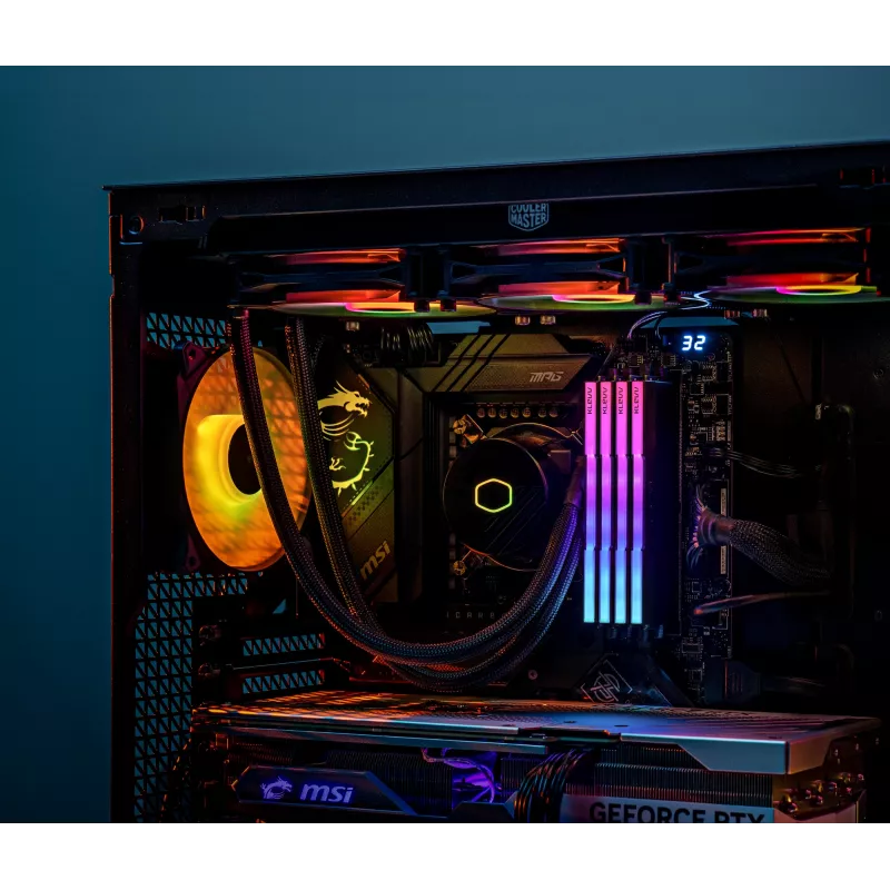 Klevv 64GB (2 x 32GB) 6000MHz CL30 DDR5 MODUŁ RAM DO GIER CRAS V RGB