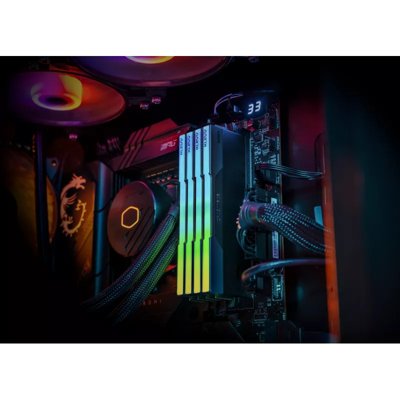 Klevv 64GB (2 x 32GB) 6000MHz CL30 DDR5 MODUŁ RAM DO GIER CRAS V RGB