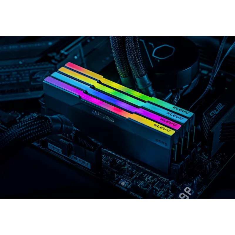 Klevv 64GB (2 x 32GB) 6000MHz CL30 DDR5 MODUŁ RAM DO GIER CRAS V RGB