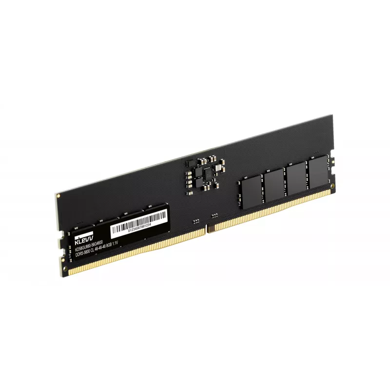 Pamięć RAM do komputerów stacjonarnych KLEVV 8 GB DDR5 5600 MHz CL46 288-pin DIMM 1,1 V (46-46-46-90)