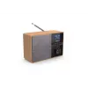 Philips TAR5505/10 radio przenośne cyfrowe Czarny, Szary, Drewno
