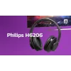 Słuchawki Philips 6000 Series TAH6206BK/00 Bezprzewodowe, Bluetooth, Muzyczne, 20–20000 Hz, 205 g, Czarny