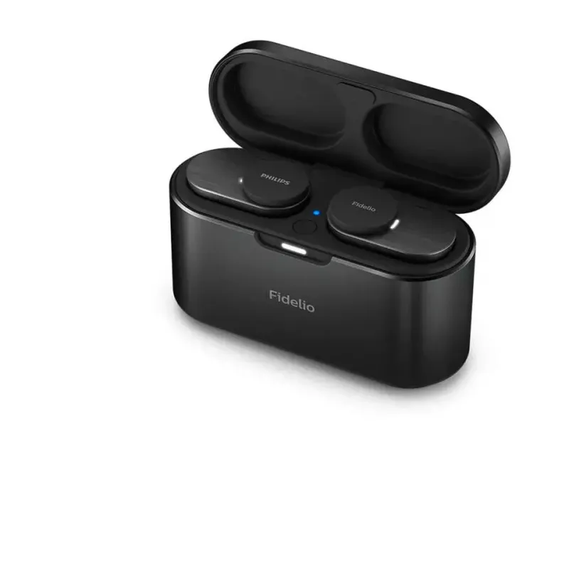 Philips T1BK/00 słuchawki/zestaw słuchawkowy True Wireless Stereo (TWS) Douszne Rozmowy/Muzyka USB Type-C Bluetooth Czarny