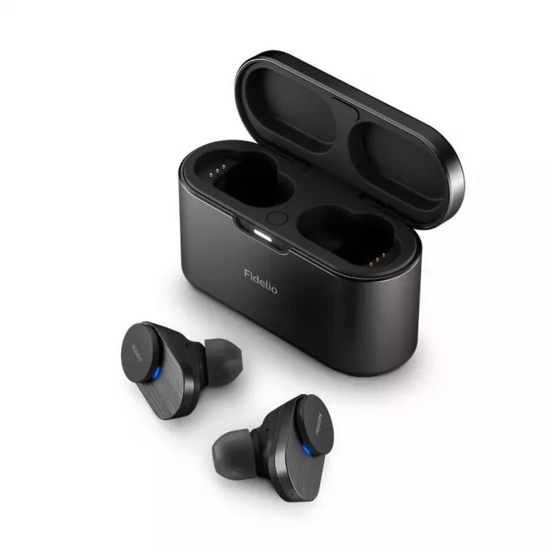 Philips T1BK/00 słuchawki/zestaw słuchawkowy True Wireless Stereo (TWS) Douszne Rozmowy/Muzyka USB Type-C Bluetooth Czarny