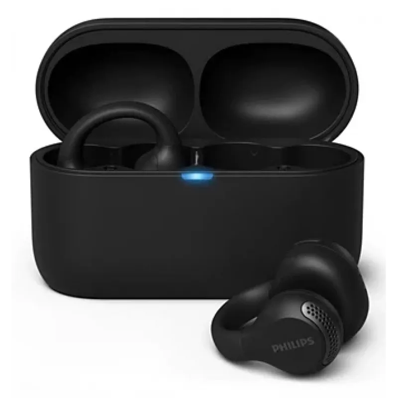 Philips 2000 series TAQ2000BK Zestaw słuchawkowy True Wireless Stereo (TWS) Ear-clip-on, Open-ear Rozmowy/Muzyka Bluetooth Czarny