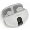 Bezprzewodowy zestaw słuchawkowy douszny Philips TAT2520WT/00 — Bluetooth, do połączeń i muzyki, 20–20000 Hz, zasięg 10 m, biały, 40 g
