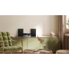 Mikrowieża Philips TAM4205M2/12 — 80 W RMS, głośniki 2-drożne, Bluetooth, FM, wyświetlacz LED, ładowanie tacowe płyt (Czarny/Srebrny)
