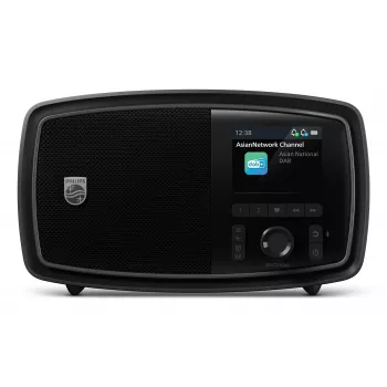 Philips TAV2000DB Przenośne radio analogowe i cyfrowe Czarny