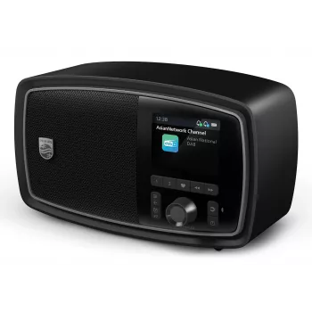 Philips TAV2000DB Przenośne radio analogowe i cyfrowe Czarny