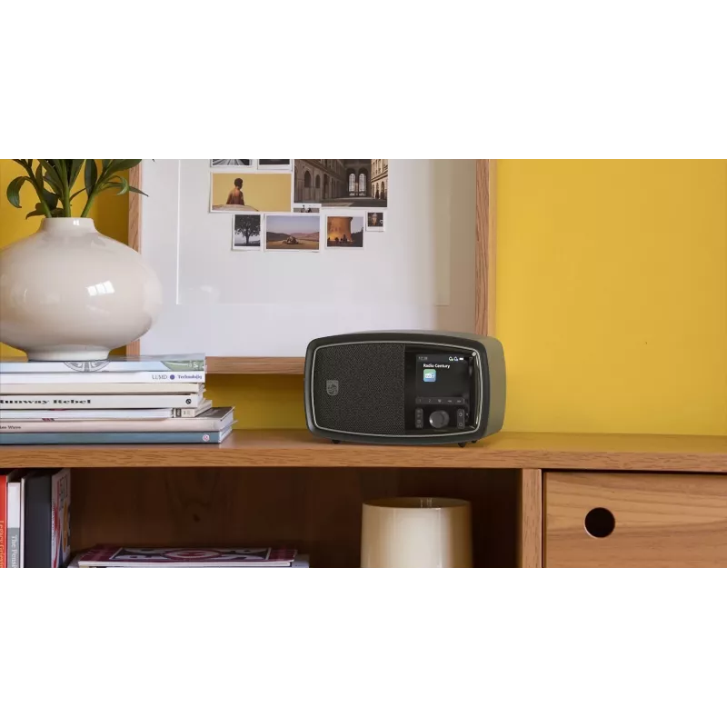 Philips TAV2000DB Przenośne radio analogowe i cyfrowe Czarny