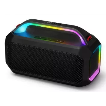 2.1 przenośny system głośnikowy Philips TAS7000EB Czarny, 50 W RMS, 2.0 kanałów, Bluetooth, USB-C