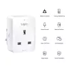 Smart plug TP‑Link Tapo Mini P110M — Wi‑Fi/Bluetooth wewnętrzne gniazdko inteligentne, 16 A, 100–240 V, 3680 W, biały