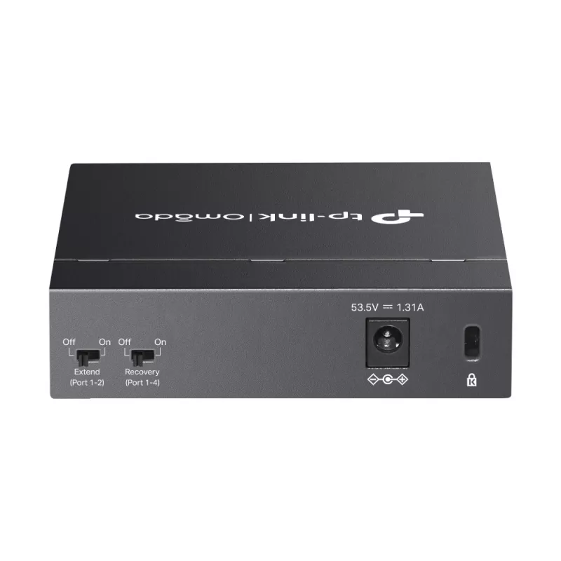 TP-Link Omada DS105GP przełącznik sieciowy Niezarządzalny Gigabit Ethernet (10/100/1000) Power over Ethernet (PoE) Czarny