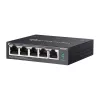 TP-Link Omada DS105GP przełącznik sieciowy Niezarządzalny Gigabit Ethernet (10/100/1000) Power over Ethernet (PoE) Czarny