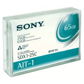 Sony SDX1-25C, Taśma do przechowywania danych, 65 GB, 8 mm, 170 m, 7 µm, 79 g